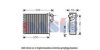 AKS DASIS 189002N Heat Exchanger, interior heating